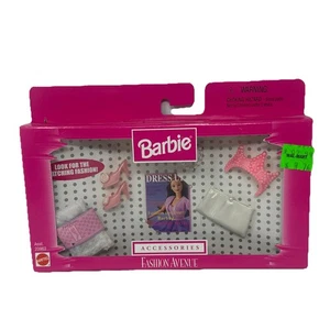 MATTEL BARBIE 1998 FASHION AVENUE ACCESSORIES SET w/TIGHTS #20963 - NEW IN BOX - Picture 1 of 2