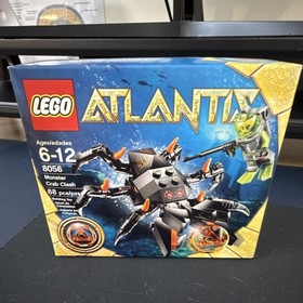 LEGO Atlantis Monster Crab Clash 8056 Complete *RARE* set. New, sealed box. 