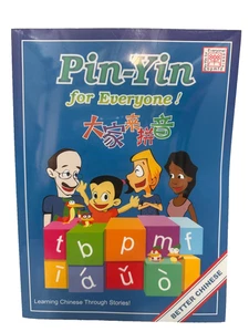 Pin-Yin for Everyone! Better Chinese Language Learning Book Mandarin Chinese - Imagen 1 de 4