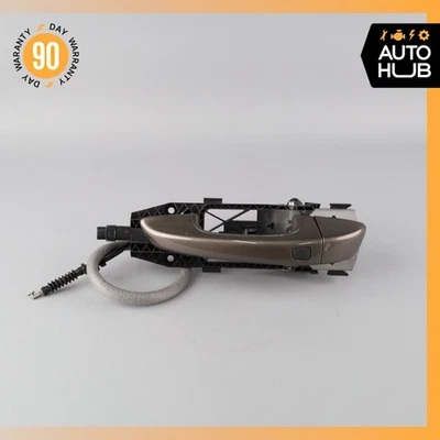 Оригинальная коричневая передняя левая наружная дверная ручка Porsche Cayenne 958 11–18 годов выпуска без ключа - Изображение 1 из 4