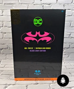 Dc Mcfarlane Toys Multiverse Mr. Freeze (Black Light Edition) Batman And Robin - Imagen 1 de 6