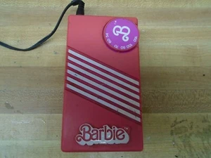 VINTAGE POWER TRONIC BARBIE AM RADIO WITH HEADSET - FROM THE EARLY EIGHTIES - Picture 1 of 4