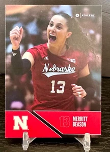 Voleibol Onit Nebraska 2024 rojo #B9 Merritt Beason - Imagen 1 de 2