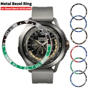 Funda protectora de metal con marco de anillo bisel deportivo para Xiaomi Watch S3/S4/S4 - Imagen 1 de 55