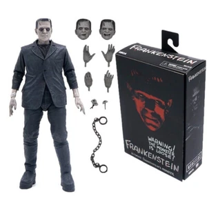 NECA Ultimate Frankenstein's Monster schwarz & weiß 7"" Actionfigur Modellspielzeug - Bild 1 von 12