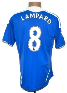 CAMISETA DE FUTBOL LOCAL DEL CHELSEA 2011/2012 ADIDAS M #8 LAMPARD - Imagen 1 de 11