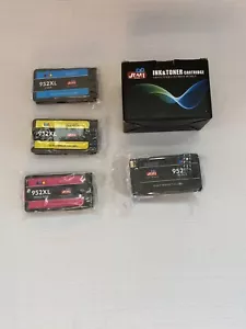 JIMIGO 952XL Ink Cartridge Exp 04/22 Black Yellow Magenta Cyna Replacement Pack - Picture 1 of 2