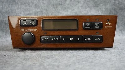 Lexus ES300 2000 2001 digital calentador de aire acondicionado temperatura control climático interruptor bisel Foto 1 de 4