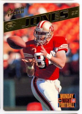 1995 Action Packed Monday Night Football Brent Jones San Francisco 49ers #78 - Image 1 of 2