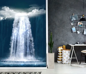 3D Sky Waterfall I8762 Wallpaper Mural Self-adhesive Removable Sticker Erin - Picture 1 of 11