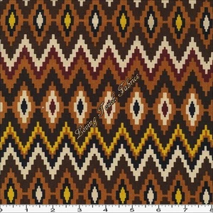 FABRI-QUILT "MESA VERDES" CHEVRON 112-27712 SOUTHWEST FABRIC (MAKE SELECTION) - Picture 1 of 2