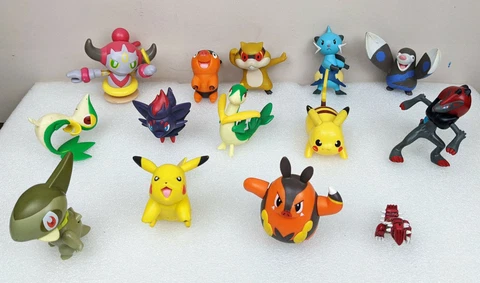 15 Pokemon Figures LOT (JAKKS, Nintendo, McDonald's) Pokemon Toy Lot Group Cover