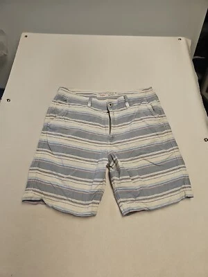 AMERICAN EAGLE Classic Length Multi Color Striped Walking Shorts Mens 36 Waist — 第 1/4 张图片