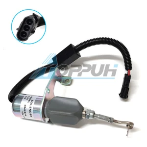 New 4942879 24V Stop Solenoid Valve 5295567 For Cummins (with protective) - Picture 1 of 6