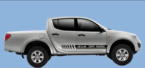 Universal 4x4 side stripes Graphics stickers decals 4X4 L200 / Ranger / Hilux  - Picture 1 of 2
