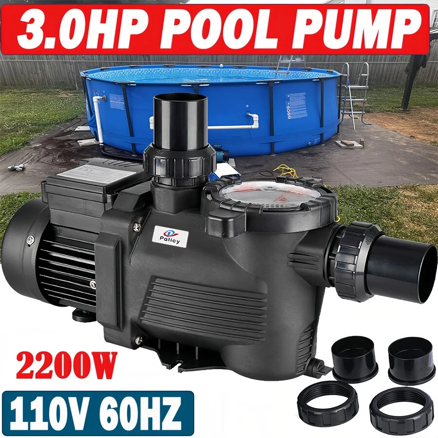 3.0HP 50000 Gal For Hayward Super Pump For In-Ground Pro Swimming Pools US STOCK - Image 1 of 4