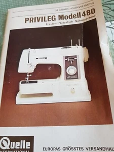 nähmaschine PRIVILEG 480 - Bild 1 von 2