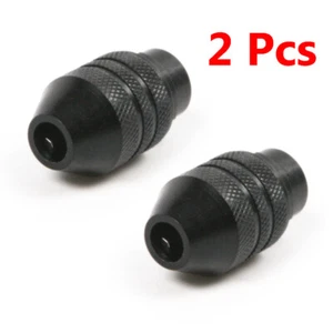 2Pcs Universal 0.3-3.2mm Multi Chuck Keyless M7*0.75 Chuck For Faster Bit Swap - Picture 1 of 6