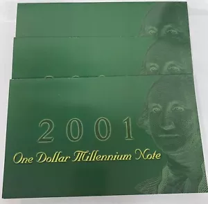 2001 (E) one dollar Millennium Note - $1 - ( 3 Notes) -USSK0038 - Picture 1 of 3