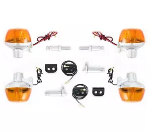 Reproduction Honda Front & Rear Turn Signal Set - CB500K CB550K CB750K - Picture 1 of 1