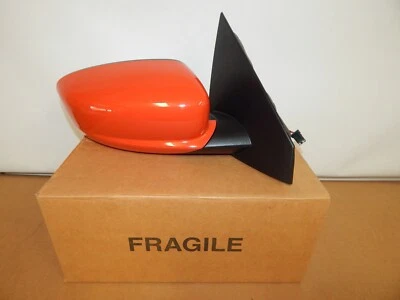 Nuevo espejo retrovisor eléctrico lateral derecho Dodge Dart 2013-2016 fabricante de equipos originales vitamina C naranja Foto 1 de 4