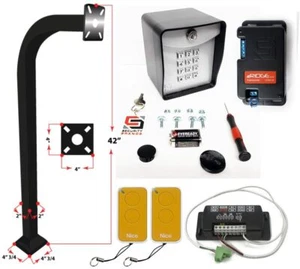 Teclado AAS Ridge Gate 433 MHz Control de Acceso Inalámbrico, Bonito Apollo FLOX2R  - Imagen 1 de 6