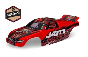 Traxxas 5511A - Body Painted Red w/ Decals Applied (Jato 3.3) - Picture 1 of 1