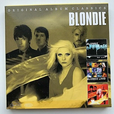 3 CDs BLONDIE Original Album Classics Rock Pop (C754) - Bild 1 von 4