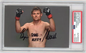 BRYCE "Thug Nasty" MITCHELL handsigniertes Foto (PSA/DNA) MMA UFC Fighter - Bild 1 von 2