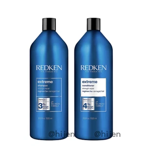 Redken Extreme Shampoo and Conditioner DUO Set (1 Liter Each)