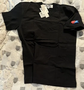 NEW PLAY COMME des GARÇONS x INVADER S/S 2023 T-Shirt Black Dover Street CDG - Picture 1 of 4