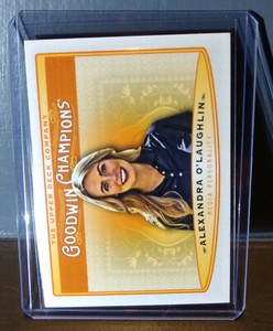 2019 Upper Deck Goodwin Champions Alexandra O'Laughlin 74 Media Personality Card