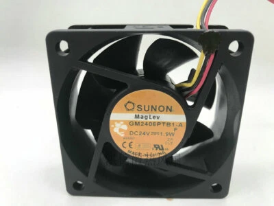 1 PCS  SUNON Fan GM2406PTB1-A  DC 24V 1.9W  60*60*25MM 3 WIRE cooling fan - Image 1 of 3