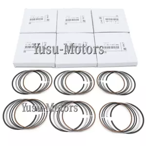 6X Piston Rings Set Φ84mm OEM For BMW E82 E90 E60 F01 335i 535i 740i N54B30 3.0L - Picture 1 of 3