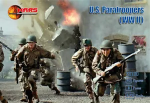 MARS MINIATURES 1:72 - World War II early US Paratroopers - SOLDATINI box 72120 - Imagen 1 de 2