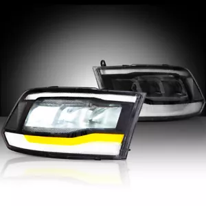 Juego de faros LED completos para Dodge Ram 1500/2500/3500 Classic 2019-2021 2009-2018 - Imagen 1 de 12