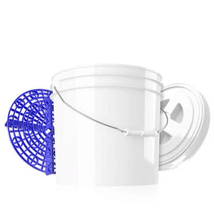 Auto Wascheimer Chemicalworkz Performance Buckets mit Deckel & Sieb Weiß 3,5GAL - Bild 1 von 6