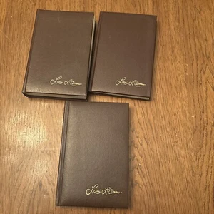 LOT of 3 Louis L'Amour Leatherette Bantam Books Short Story Collection VG FS - Picture 1 of 18