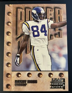 1998 Leaf Rookies and Stars #266 Randy Moss PT - Picture 1 of 2