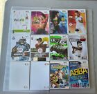 Nintendo Wii Game Lot Of 12 Tested: Dirt 2, Madden 08, Abba Dance, Game Play