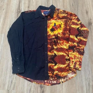 Kids Wrangler Western Cowboy Button Up Shirt - Picture 1 of 7