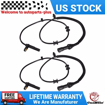 2 sensores de velocidad de rueda ABS delanteros para tracción trasera Ford F-150 (05-08)/Lincoln Mark LT (06-08) Foto 1 de 4