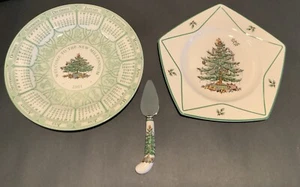 Spode Christmas Tree versch. 2001 Welcome To The New Millennium / Sternform / Messer - Bild 1 von 9