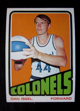 1972-73 TOPPS BASKETBALL DAN ISSEL COLONELS #230 EX/EX NICE GLOSSY COLOR EDGES 3