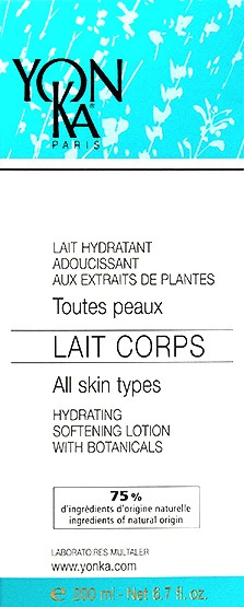 Crema hidratante corporal Yonka Lait Corps 6,8 oz (200 ml) ¡NUEVA ENVÍO EL MISMO DÍA!! Foto 1 de 1