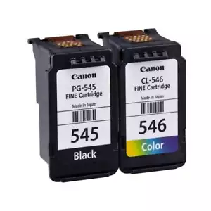 Cartucce di inchiostro Canon PG545 CL546XL per stampante PIXMA MG2450 FUORI SCATOLA - Foto 1 di 1