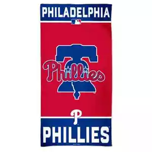 New MLB Philadelphia Phillies Full Size Beach And Home Decor Towel 30" X 60" - Picture 1 of 1