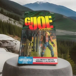 VTg Gi Joe Extreme, Metal Head With Heavy Metal Missle Launcher, NOS, Awesome! - Bild 1 von 7