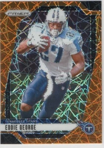 2024 Panini Prizm Eddie George Orange Lazer Prizm #285 Titans - Picture 1 of 2