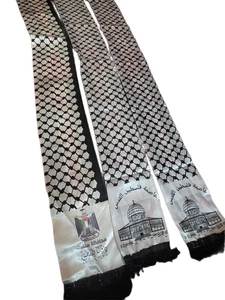 3x bufanda keffiyeh Jerusalén árabe original shemagh kufiya palestina arafat - Imagen 1 de 6